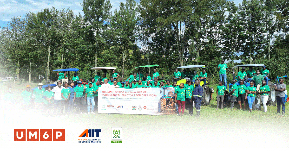 A training program focusing on agricultural mechanization set up by ...