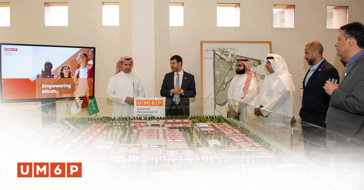 UM6P hosting His Excellency Mr. Khalid Almudaifer